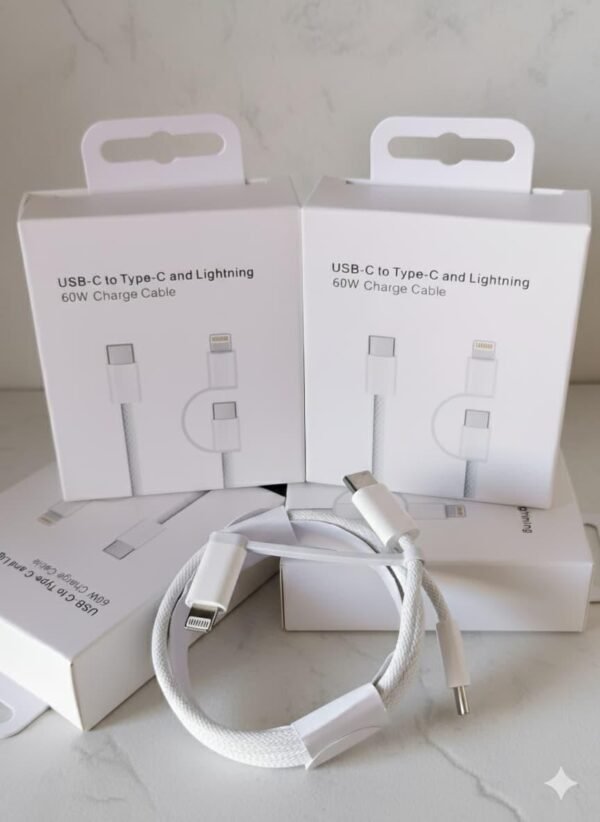 usb c to type c and lightning